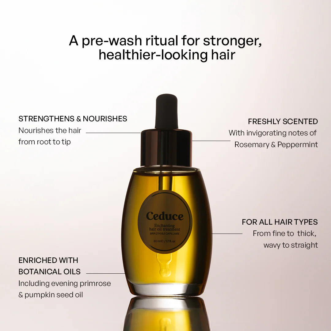 The Ceduce Hair Oil Set — 2 Full Sizes + Signature Bag